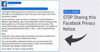 Facebook HOAX